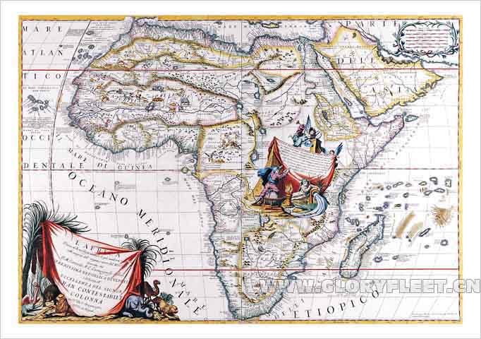 古非洲地图